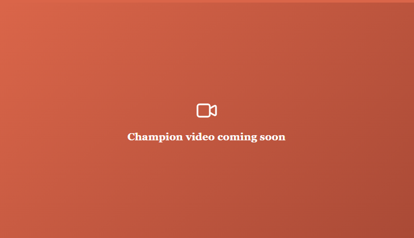 Industry Partners champion video coming soon